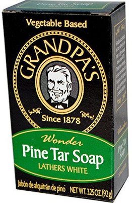 

Grandpa's Soap Pine Tar Bar Soap - Case Pack Of 25(92.105 g, Pack of 25)