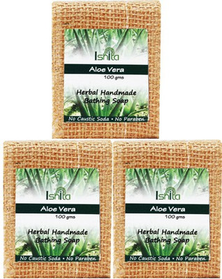 

Ishita International Aloe Vera Soap(300 g, Pack of 3)