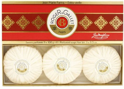 

Roger & Gallet Extra Vieille Jean Marie Farina by for Men and Women. Perfumed Soaps(105 ml)