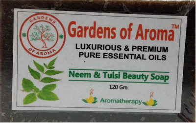 

Gardens Of Aroma Pure Premium Organic Natural High Quality Neem And Tulsi Beauty soap(120 g)