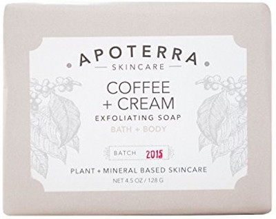 

Apoterra Skincare Organic Coffee + Cream Exfoliating Soap(127.53 g)