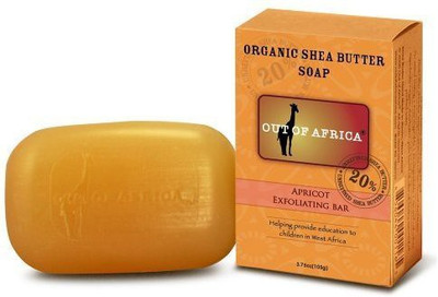 

Out of Africa Organic Shea Butter Bar Soap - Apricot Exfoliating(110 g)
