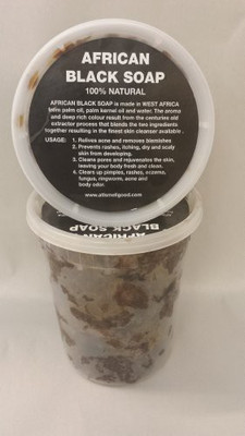 

Smellgood African Black Soap Tub(60 g)