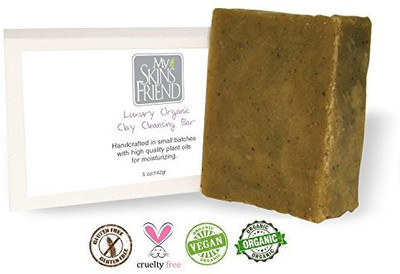 

My Skin's Friend Organic Moisturizing Cleansing Spa Soap From Moisturizes Exfoliates(142 g)