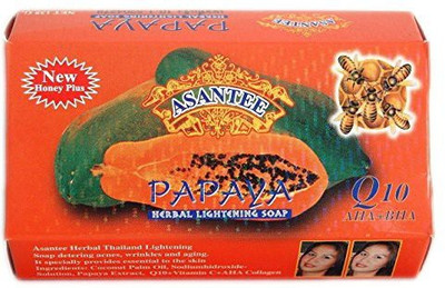 

Asantee Thai Papaya Herbal Skin Whitening Soap(135 g)