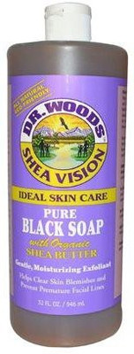 

Dr. Woods Shea Vision Pure Black Soap With Organic Shea Butter(946 ml)