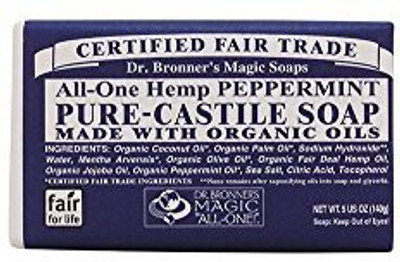 

Dr. Bronner's Organic Pure Castile Peppermint Soap(150 ml)