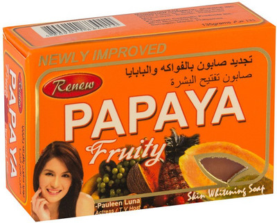 

Renew Papaya Fruity Skin Whitening Herbal Soap(135 g)