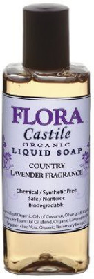 

Flora Castile Liquid Organic Soap - Country Lavender(240 ml)