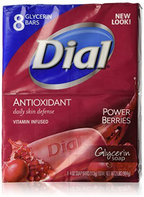 

Dial Bar Soap - Mixed Berries(904 g, Pack of 8)