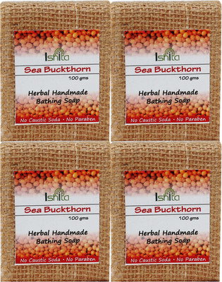 

Ishita International Sea Buckthorn Soap(400 g, Pack of 4)