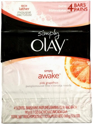 

Olay Awake Rich Lather Pink Grapefruit(300 g, Pack of 4)