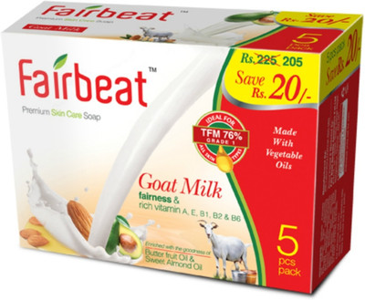 

Fairbeat Licorice Soap-Enriched With Butter Fruit& Sweet Almond Oil(375 g)
