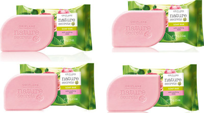 

Oriflame Sweden Nature Secrets Soap Bar With Soothing Rose(300 g, Pack of 4)