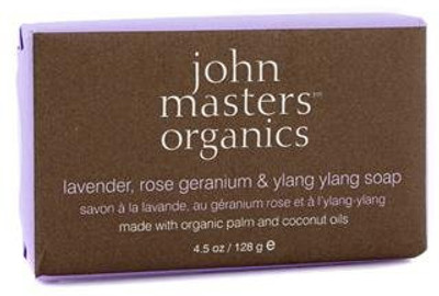 

John Masters Organics Lavender, Rose Geranium and Ylang Ylang Soap(128 g)