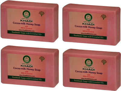 

Khadi Herbal Naturalpure coconut milk & Honey soap(500 g, Pack of 4)