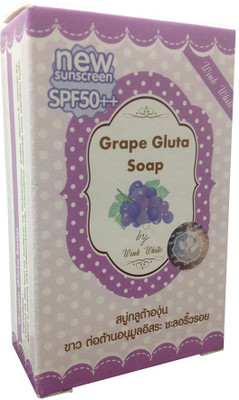 

Wink White Grape Gluta Soap New Sunscreen SPF-50++(70 g)