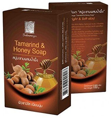 

Beautybreeze Tamarind & Honey Natural Herbal Bar Soap Boosts Skin Elasticity(100 g)