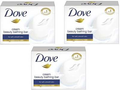 Dove beauty bathing Bar(225 g, Pack of 3)