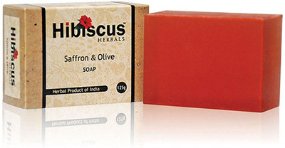 

Hibiscus Herbals Saffron & Olive - Soap(125 g)