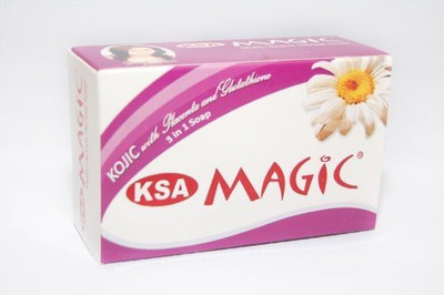 

KSA Magic 3in1 Whitening Soap - Kojic with Placenta and Glutathione(160 g)