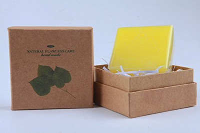 

YoLand Flawless Carepure Handmadenatural Plant Skin Hydrating Moisture Fresh Lemon Soap.heaven and Earth Cover Box Packaging(140 g)