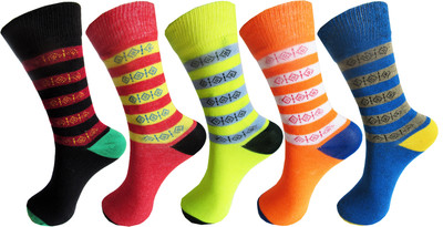 RC. ROYAL CLASS Boys Striped Mid-Calf/Crew