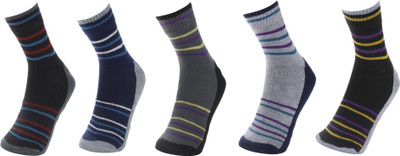 VAGON Men & Women Striped Ankle Length