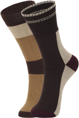 DUKK Men Solid Mid-Calf/Crew