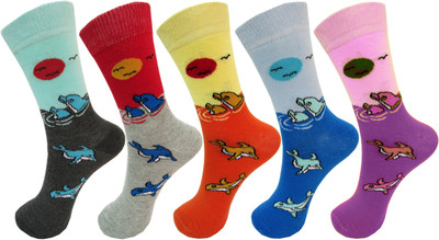 RC. ROYAL CLASS Boys Self Design Mid-Calf/Crew