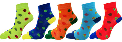 RC. ROYAL CLASS Women Self Design Ankle Length(Pack of 5)
