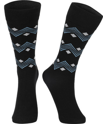 DUKK Men Printed Calf Length