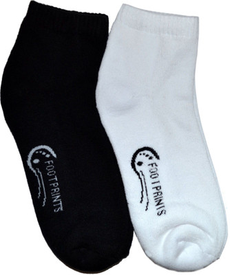 Footprints Men Solid Ankle Length(Pack of 2)