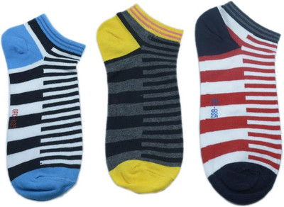 

Sockster Men's Ankle Length, Multicolor