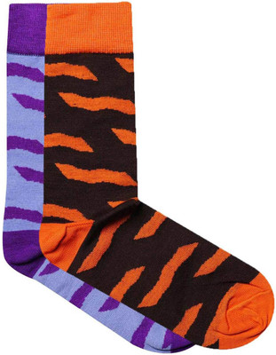 Jams Socks Men Animal Print Mid-Calf/Crew