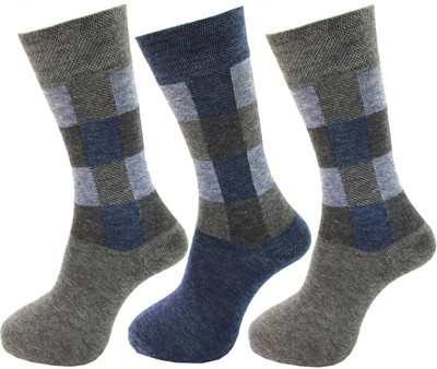 RC. ROYAL CLASS Men Self Design Mid-Calf/Crew