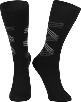DUKK Men Striped Calf Length