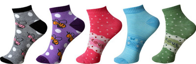 37% OFF on KHI Women Geometric Print Ankle Length(Pack of 5) 37% OFF on KHI Women Geometric Print Ankle Length(Pack of 5)