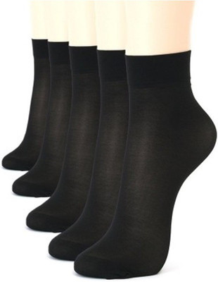 

Evince Women's Solid Ankle Length, Black