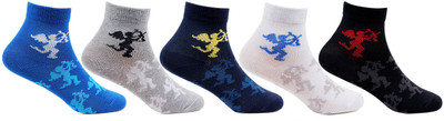 

Bonjour Boys Printed Ankle Length, Multicolor