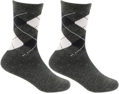 

Bonjour Boys Self Design Mid-Calf/Crew, Anthra;navy