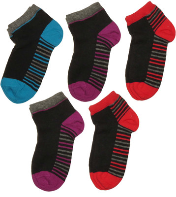 

Neska Moda Boys & Girls Striped Ankle Length(Pack of 5, Multicolor