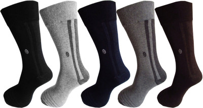 RC. ROYAL CLASS Men Self Design Mid-Calf/Crew
