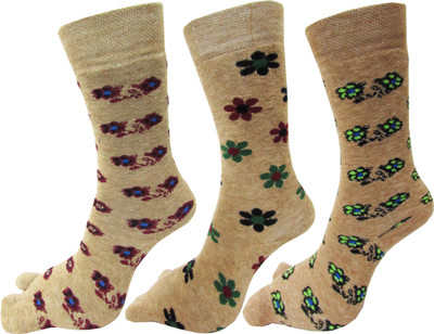 RC. ROYAL CLASS Women Self Design Mid-Calf/Crew