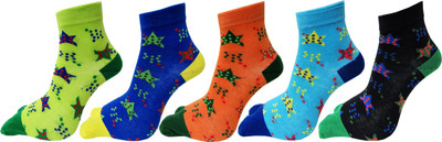 RC. ROYAL CLASS Women Self Design Ankle Length(Pack of 5)