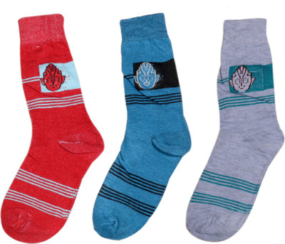 

Tullis Boys & Girls Printed Ankle Length, Red/blue/grey