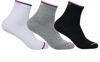 Supersox Men Striped Ankle Length(Pack of 3) Supersox Men Striped Ankle Length(Pack of 3)