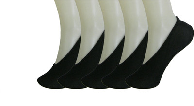 RC. ROYAL CLASS Women Solid Peds/Footie/No-Show(Pack of 5)