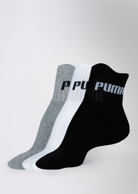 Puma Men's Solid Ankle Length Socks(Pack of 3) available at flipkart for Rs.189