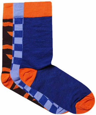 JamsSocks Men Animal Print, Solid, Checkered Mid-Calf/Crew JamsSocks Men Animal Print, Solid, Checkered Mid-Calf/Crew